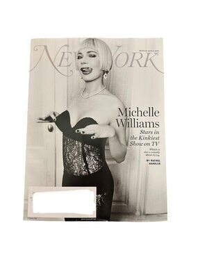 New York Magazine March 24 2025 Michelle Williams Stars on Kinkiest Show on TV